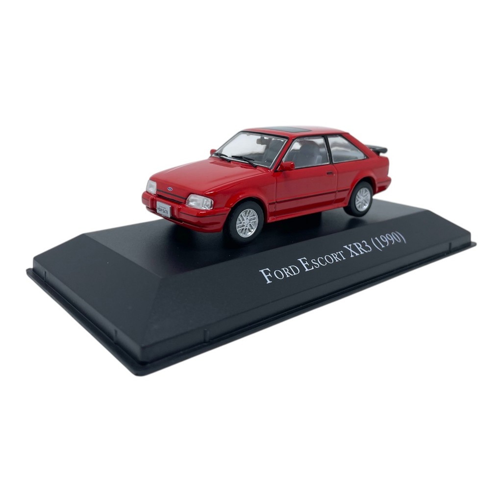 Carros Clássicos do Brasil: Ford Escort XR3 (1990) - Ed 23 - Escala 1:43 - Mundo dos Colecionáveis em Oferta na Shopee