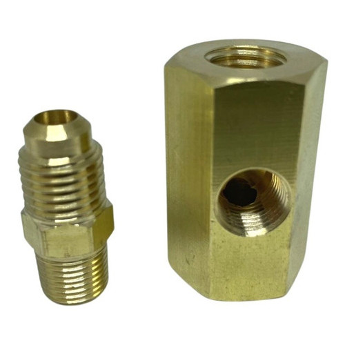 Adaptador Vacuômetro Analógico Bomba De Vácuo Universal