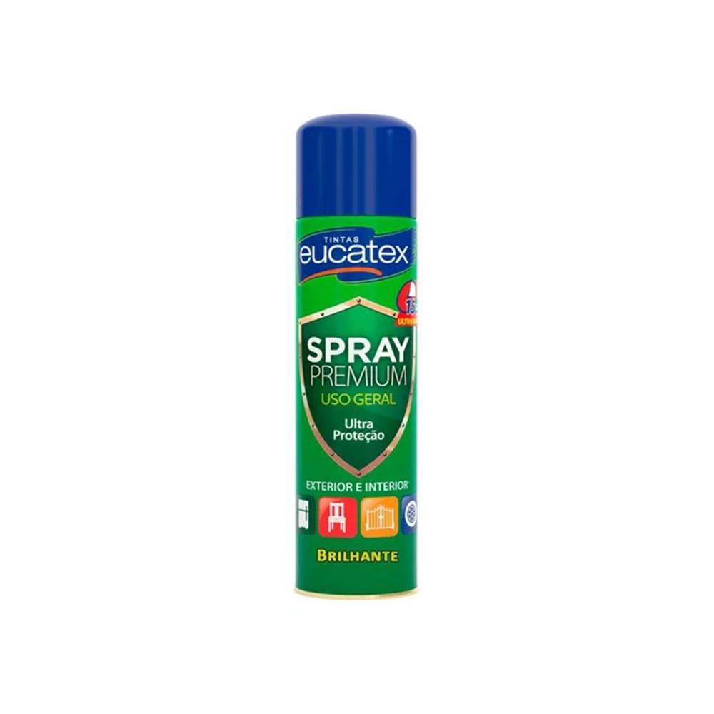 TINTA SPRAY PRETO FOSCO 400ML EUCATEX