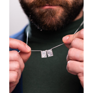 Escapulário Judaico Prata 925 62cm com Estrela de Davi e Chai – Original, Garantia Vitalícia em Oferta na Shopee