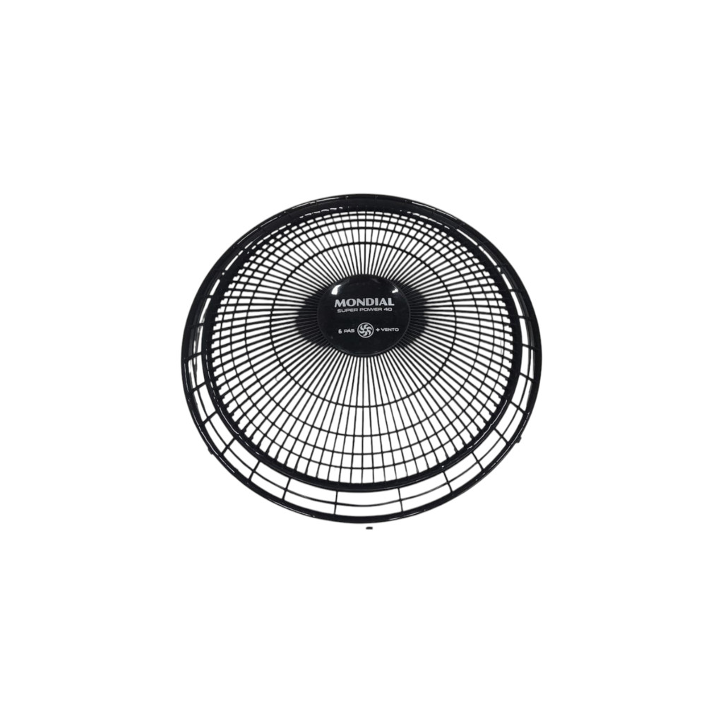 grade dianteria ventilador 40CM VSP-40-B mondial super power TAMANHO DA GRADE 45CM