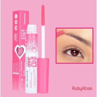 KIT ou UNIDADES Gel Incolor Cílios e Sobrancelhas Game On Ruby Rose Óleo de Rícino e Vitamina E HB-509 em Oferta na Shopee