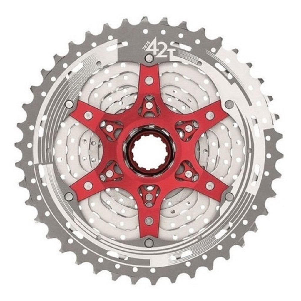 Cassete Sunrace Mx3 10v 11x42 Catraca Pinhao Cromado