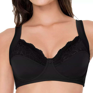 Sutiã Rendado Alças Largas Com Aro Firmador Sustentação Plus Dilady em Oferta na Shopee