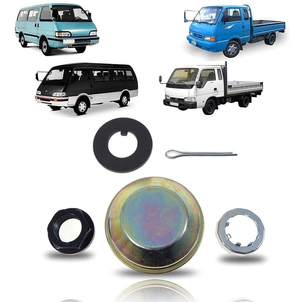 Kit Besta Cubo da Roda Dianteira Kia Besta Bongo K2400 K2700 Asia Topic 2.2 2.7 1992 A 1998