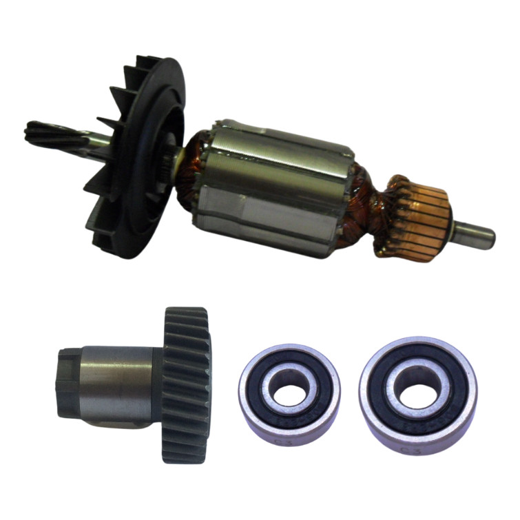 Martelete Bosch GBH2-24D 11253 NEW Induzido Rotor 220V Engrenagem Rolamentos GBH2-24DRE
