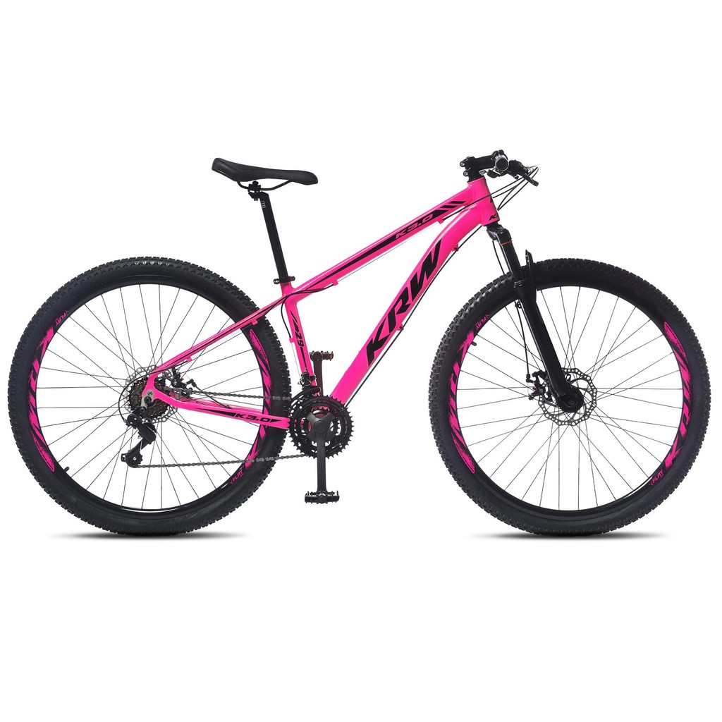 Bicicleta Aro 29 KRW  Alumínio 24 Vel Freio a Disco Mecânico R1