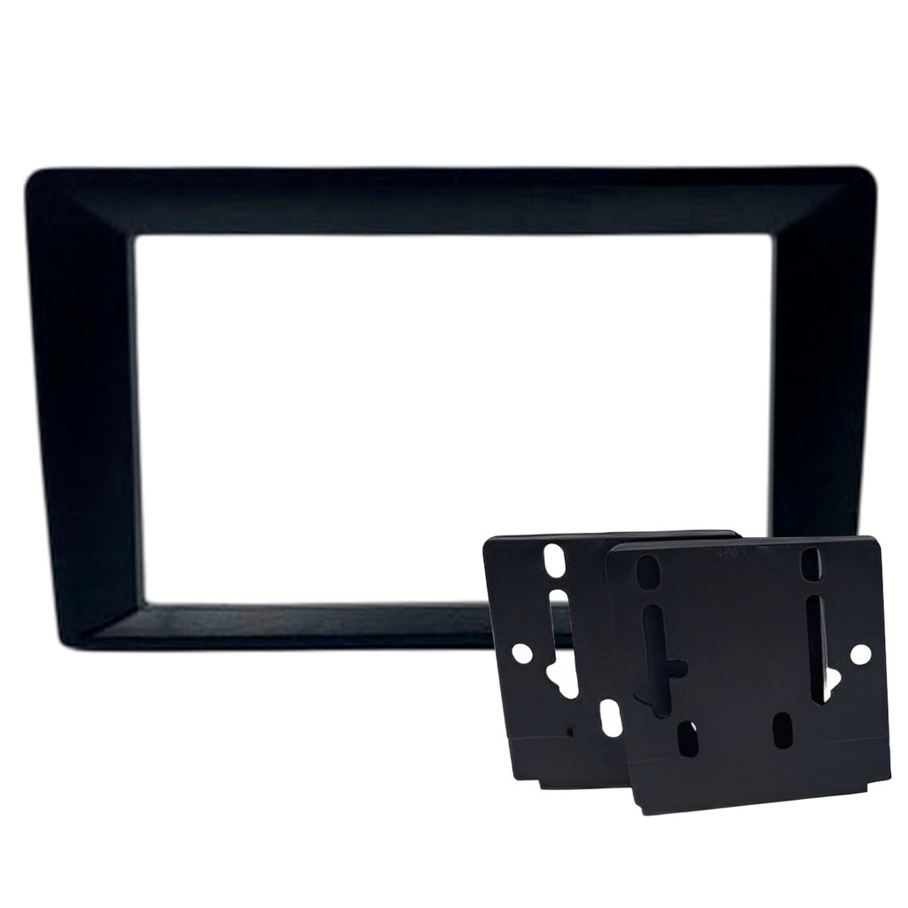 Moldura 9 para 7 Polegadas 2 Din Black Piano Painel Multimídia Adaptadora Redutora
