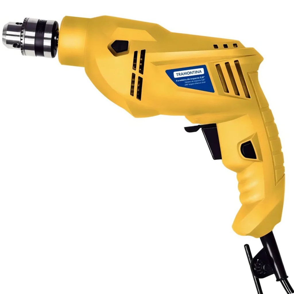 Furadeira Impacto 3/8 10mm 500w 127v Frequência 50/60Hz