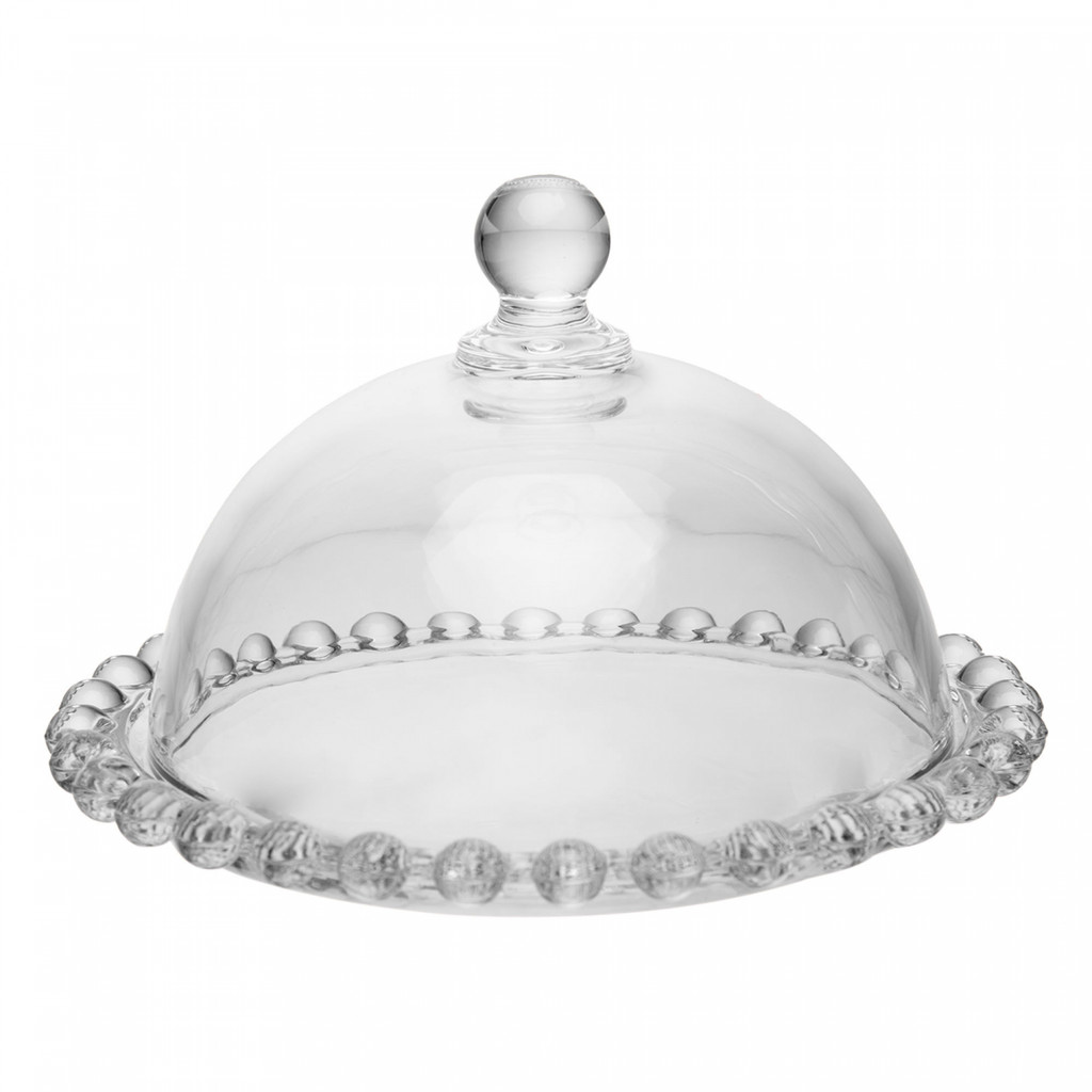 Mini Prato de Cristal para Doce com Tampa Wolff 14cm em Oferta na Shopee