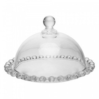 Mini Prato de Cristal para Doce com Tampa Wolff 14cm em Oferta na Shopee