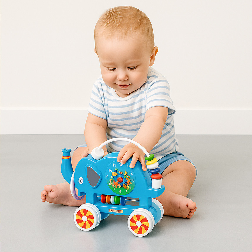 Brinquedo Educativo Elefantinho  Monte Líbano Pocoyo em Oferta na Shopee