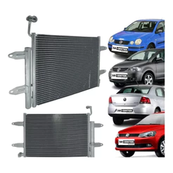 Condensador Do Ar Vw Polo/fox/gol G5/g6 Voyage G5/g6 Saveiro