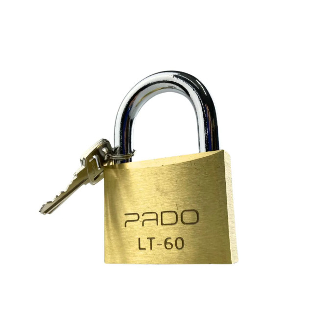 CADEADO DE LATÃO - LT - 60MM | PADO