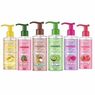 Kit 6 Sabonete Gel de Limpeza Corporal e Facial de Fruta Creme Lovely Face Beautiful 200ml em Oferta na Shopee