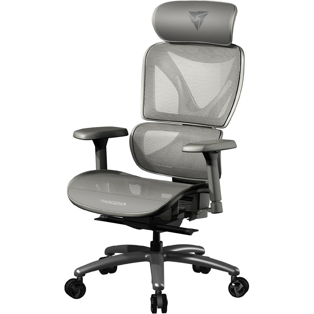 CADEIRA GAMER THUNDERX3 XTC MESH GREY