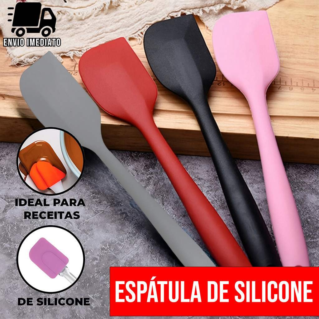 Espátula de Silicone Raspadora para Cozinha Pão Utensílios 27cm em Oferta na Shopee