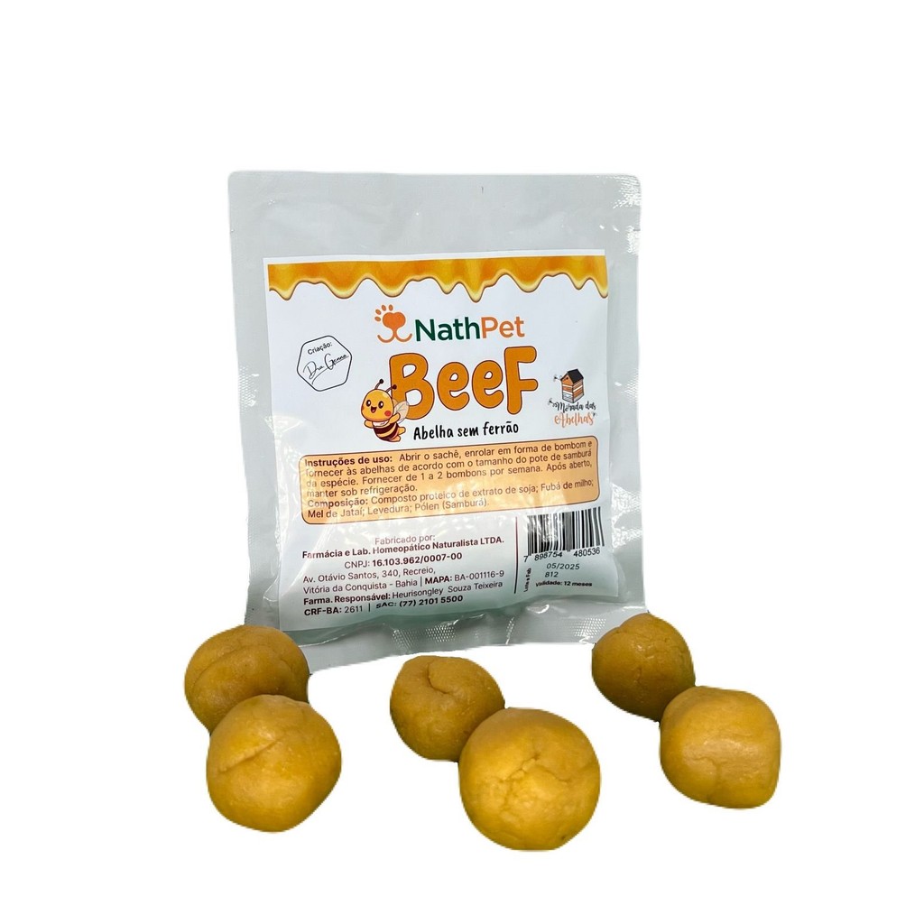 Beef Proteico e Energético para Abelha Sem Ferrão em Oferta na Shopee
