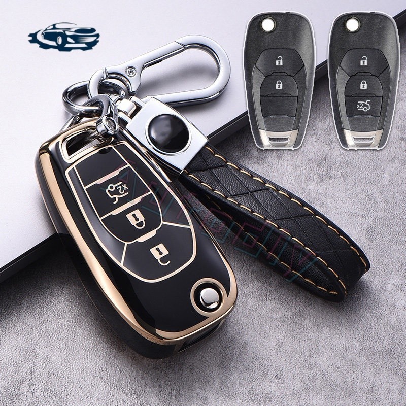 Capa De Chave TPU Para Chevrolet Onix Cruze Conversível Remoto De Carro Spark Sonic Camaro Volt