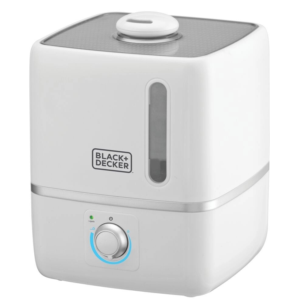 Umidificador de Ar Bivolt Branco AIR1000 Black+Decker Ultrassônico