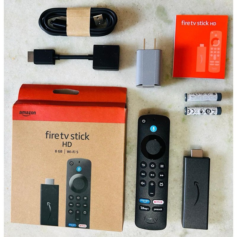 Novo Amazon Fire Stick TV Full HD 1ª Geração Alexa Comando de Voz Original