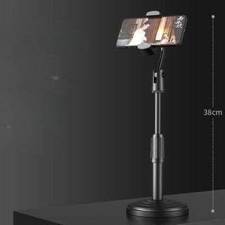 Suporte Tripé Para Mesa Com  Mini Pedestal Ajustável 360° Ideal Para Gravação de Videos
