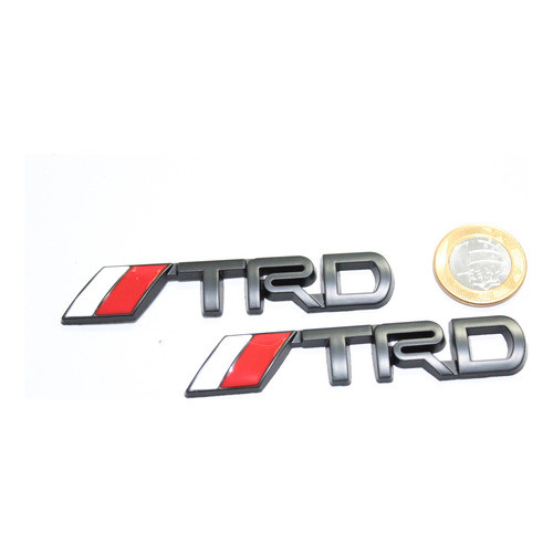 Emblema Trd Toyota Corolla Rav4 Etios Camry Hilux Lateral Pr
