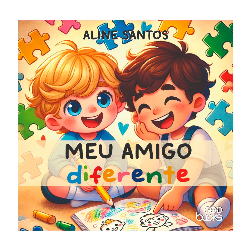 Detalhes do Livro Meu Amigo Diferente | Aline Santos