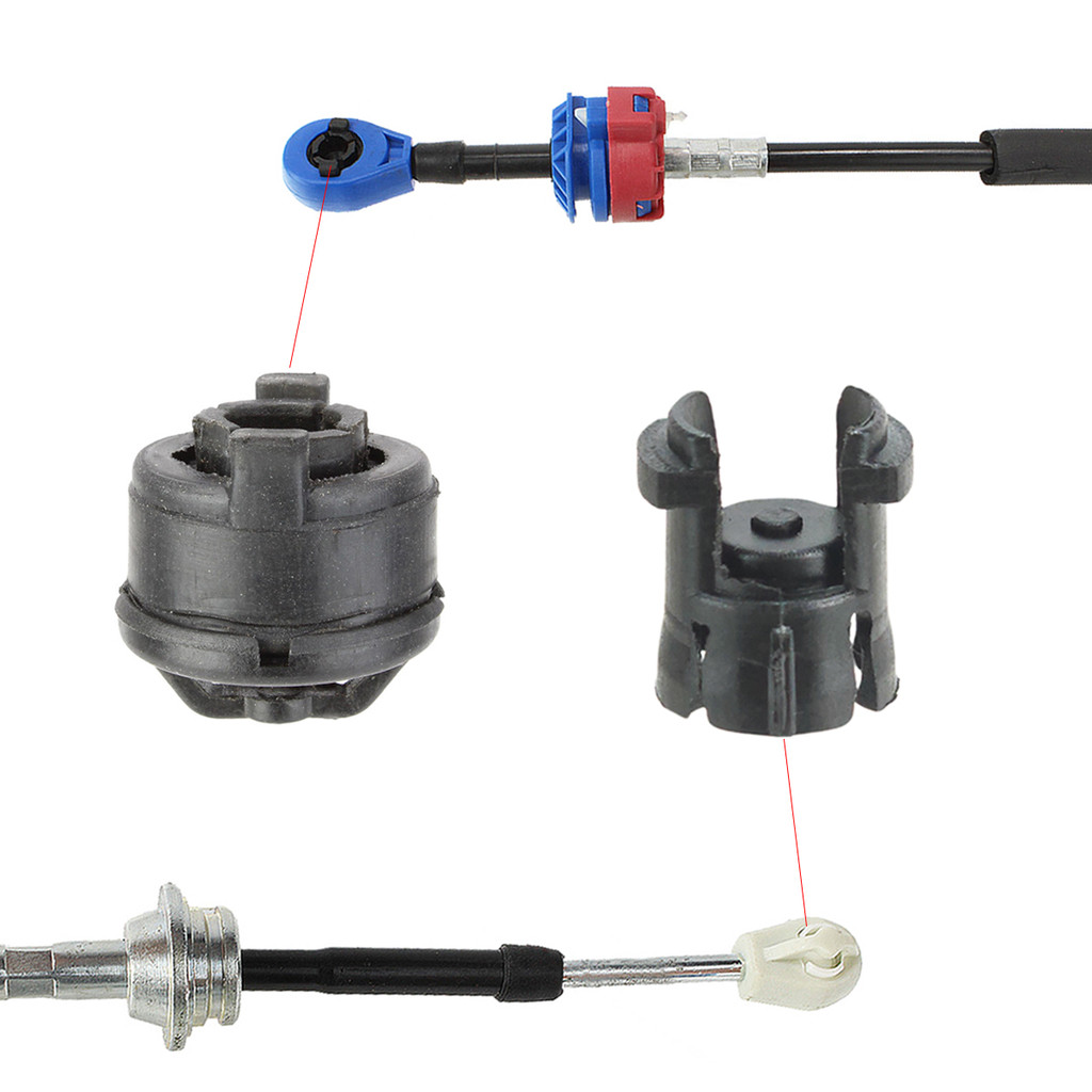 Par Bucha Reparo Cabo Seletor De Marcha Citroen C3 Manual C4 Aut. Peugeot 307