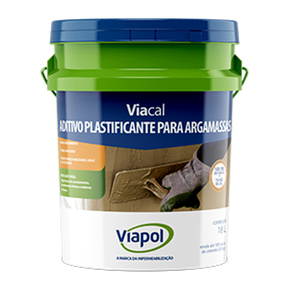 Viacal BD 18L Viapol em Oferta na Shopee