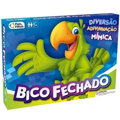 JOGO DE TABULEIRO BICO FECHADO PAIS E FILHOS DIVERSÃO MÍMICA ADIVINHAÇÃO LORO JOSÉ PAPAGAIO CARTAS &