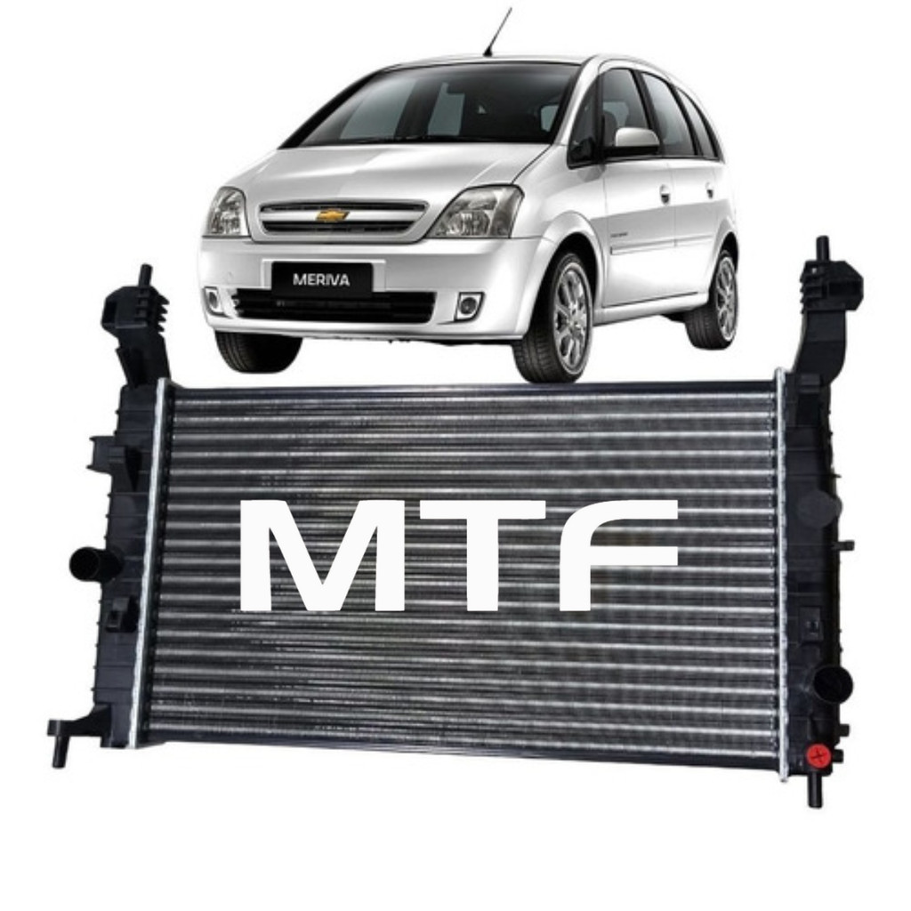 Imagem Radiador Mtf Meriva 1.4 1.8 2003 2005 2007 2009 2011 2012