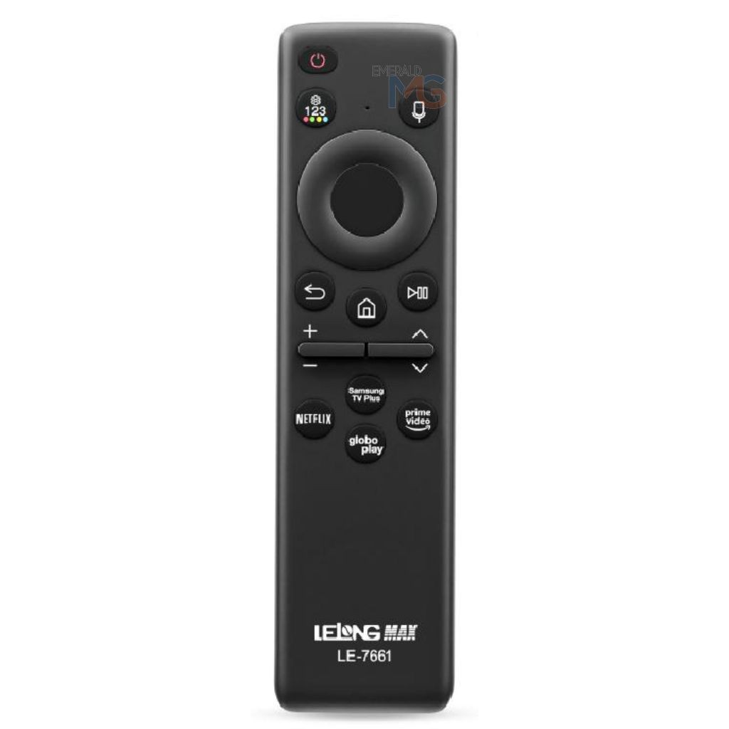 Controle Remoto Smart TV Solarcell para TV Samsung UN43CU8000 Placa Solar e Voz