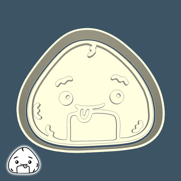 CORTADORES DE BISCOITO DE COMIDA E BEBIDA – SUSHI (TEMARI) (ESTILO 8)