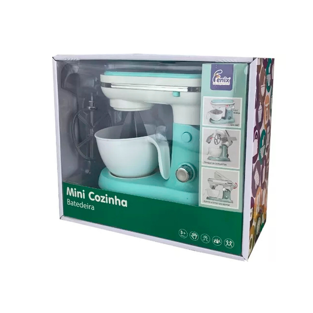 Mini Cozinha Batedeira Infantil Com Som E Luz - Fenix