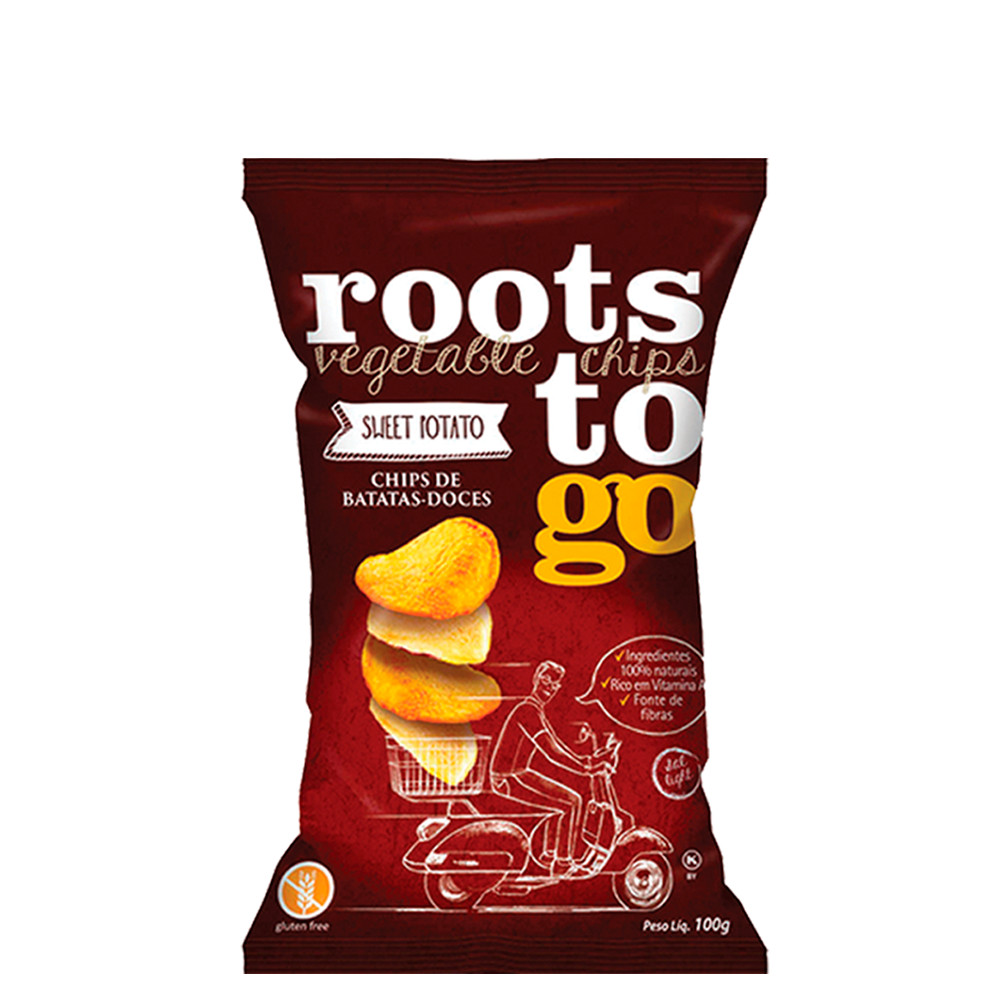 Chips Roots To Go Batata Doce 100g - Food & Beverages