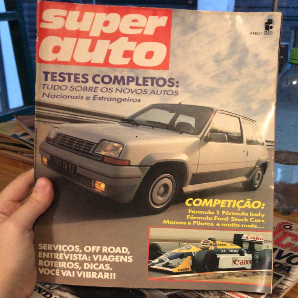 Super Auto - Testes Completos - 1987 autor revista