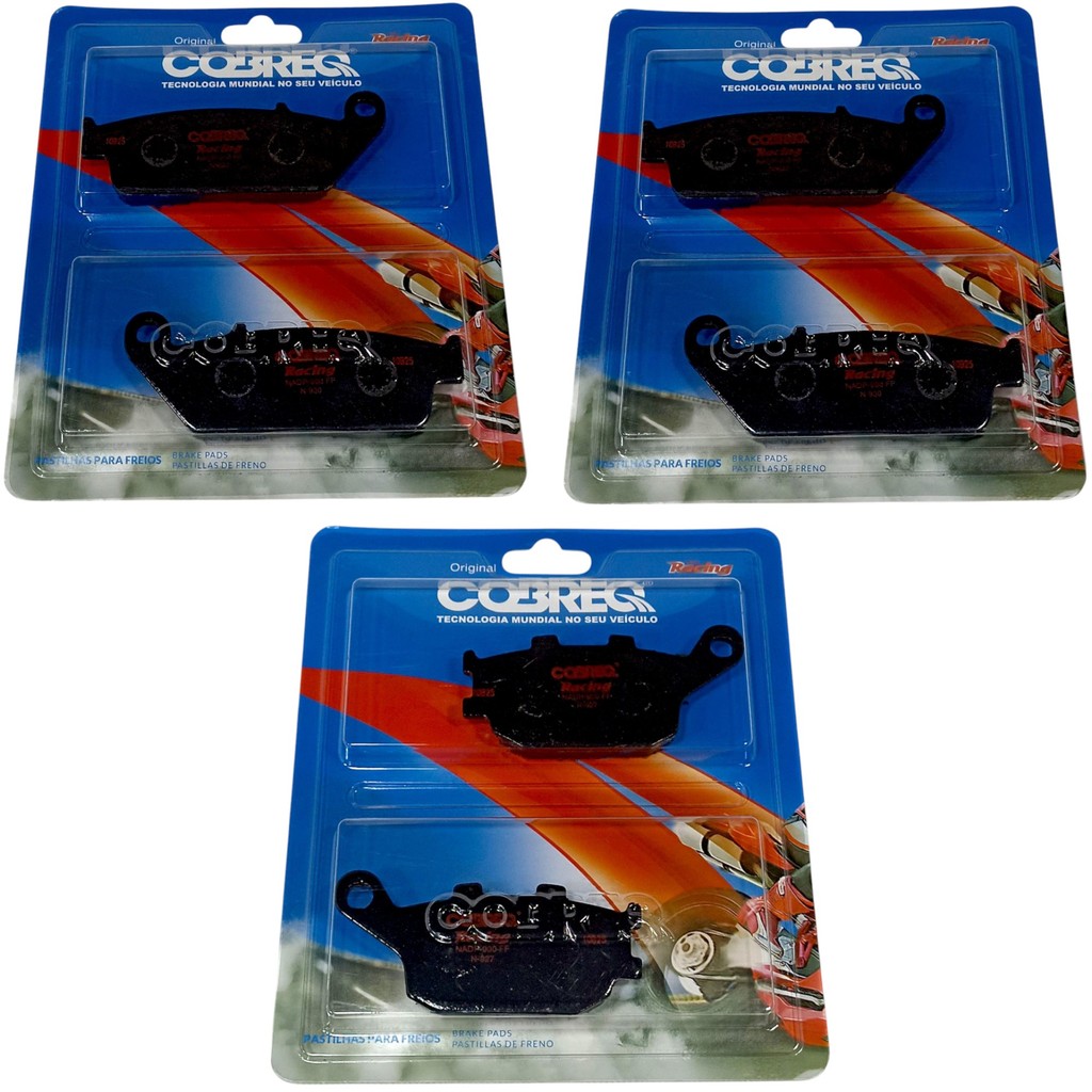 Kit Pastilha Freio Dianteira e Traseiro Versys 650 2017 2018 2019 em Oferta na Shopee