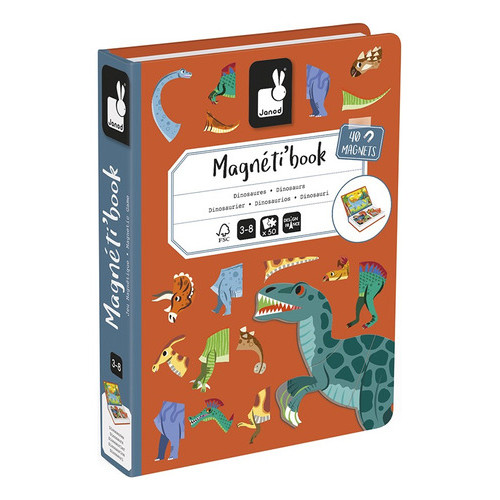 Livro Magnético Infantil Educativo Didatico Divertido Para Aprender Original Janod