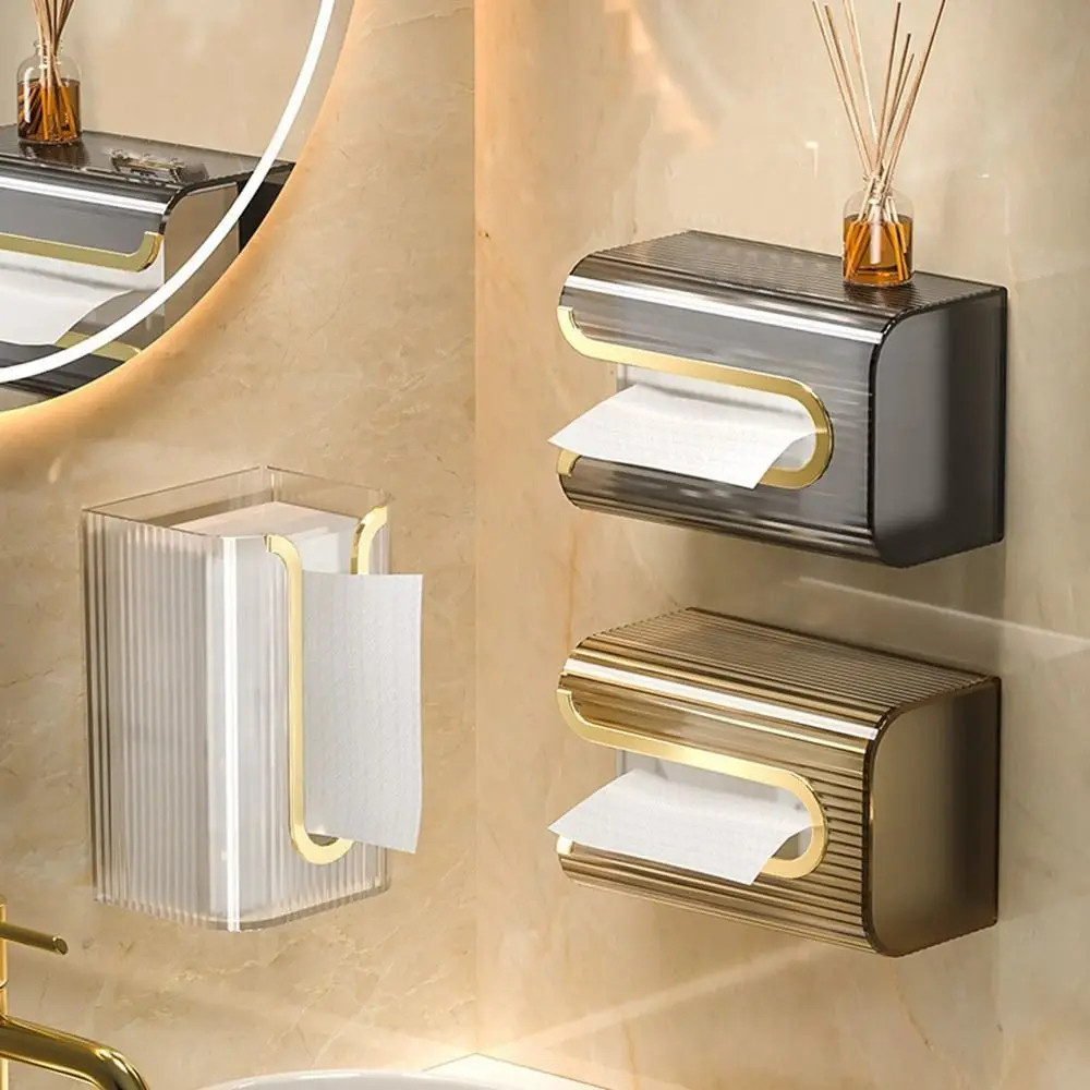 Porta Lenço Umedecido Guardanapo Toalha De Papel Mesa Parede Suporte Caixa Dispenser Tissu...
