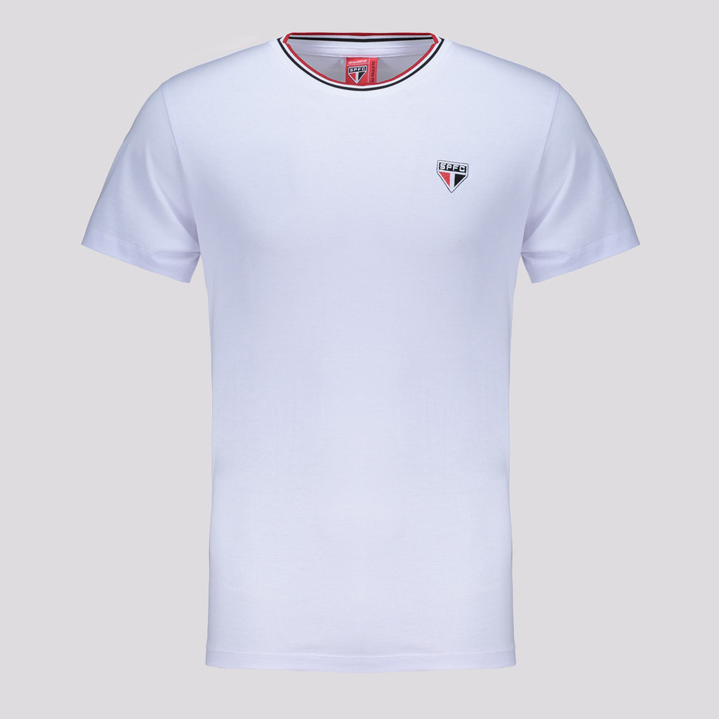 Camisa São Paulo História Branca em Oferta na Shopee