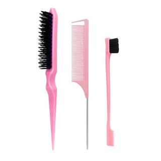 Conjunto De Escova De Cabelo 3/10 Peças Com Pente De Cauda De Mouse-Adição Perfeita À Rot…