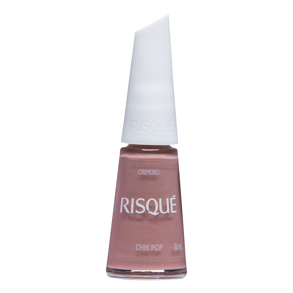 Esmalte Risqué Rosa Cremoso Chik Pop 8ml - Beauty