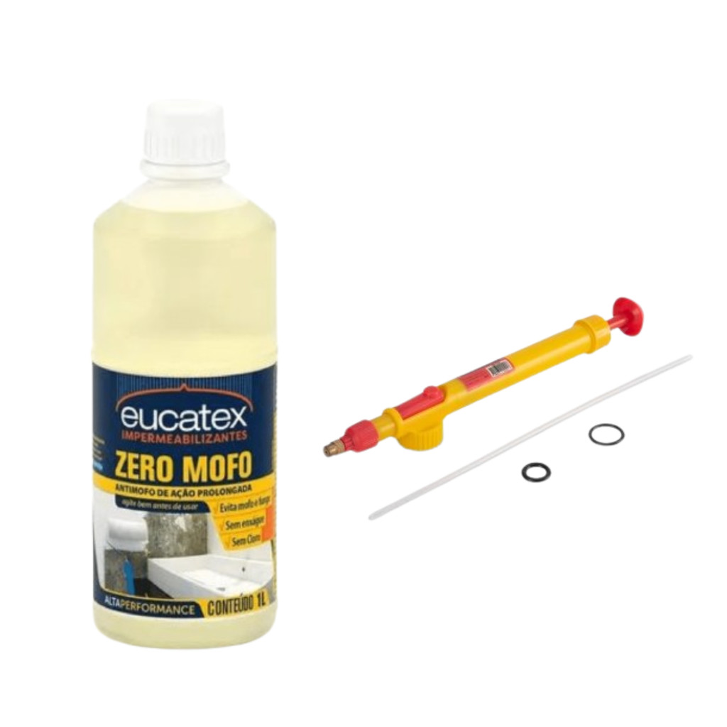 Kit Mata Mofo 1l + Pulverizador Aplicador Mofo Não Volta