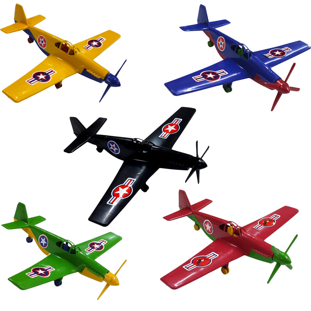 3 Avião de Brinquedo Jato Caça Guerra Infantil Plástico Kit Aeronave Hélice em Oferta na Shopee