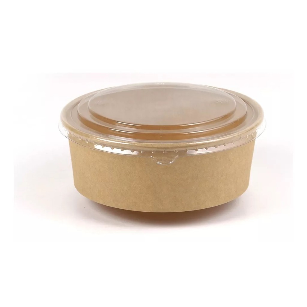 200un - Pote Kraft com Tampa Alimentos 750ml em Oferta na Shopee