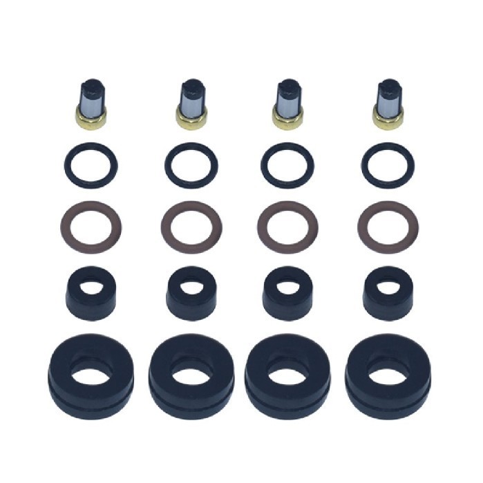 KIT REPARO BICO INJETOR COMPLETO COROLLA FIELDER 1.8 4C SISTEMA DENSO ASF0227
