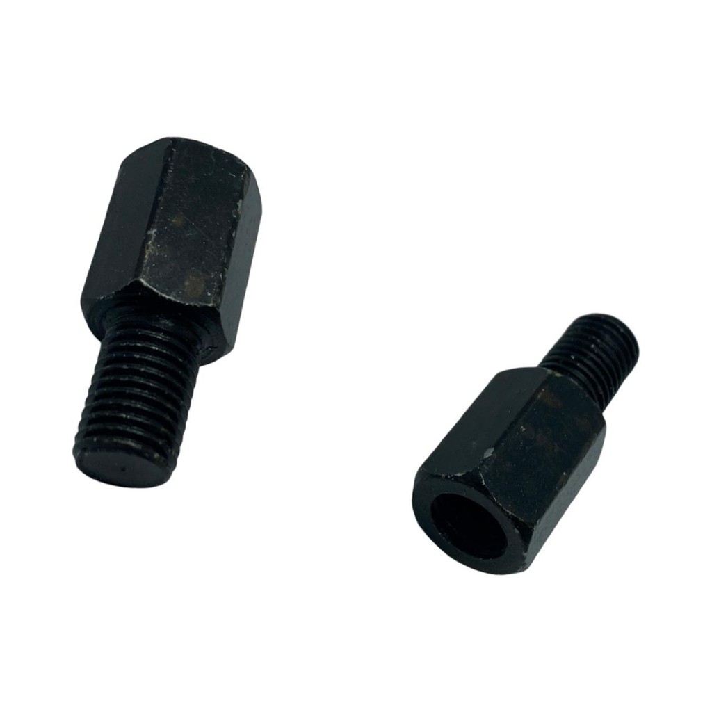 2 Adaptador Retrovisor Moto Eletrica Scooter Rosca M8 Para Rosca M10