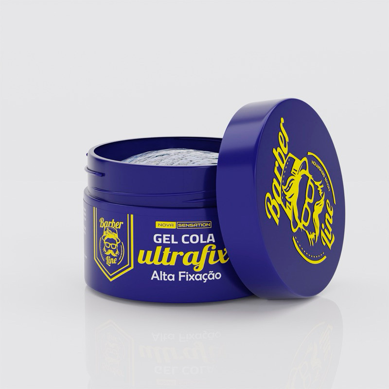 Gel Cola Ultra Fixador Modelador De Cabelo 300G em Oferta na Shopee