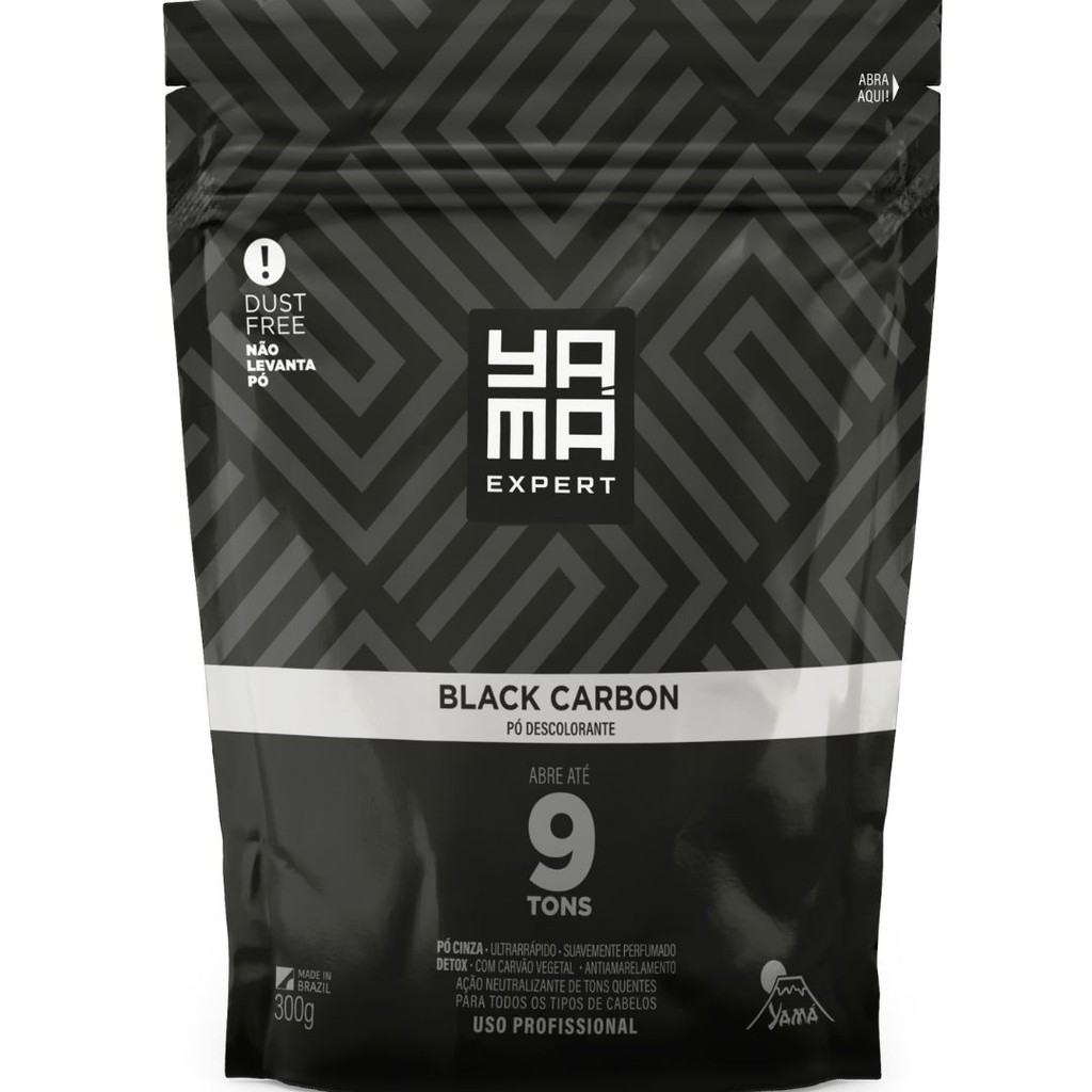 Pó Descolorante Black Carbon 300g - Yamá Expert